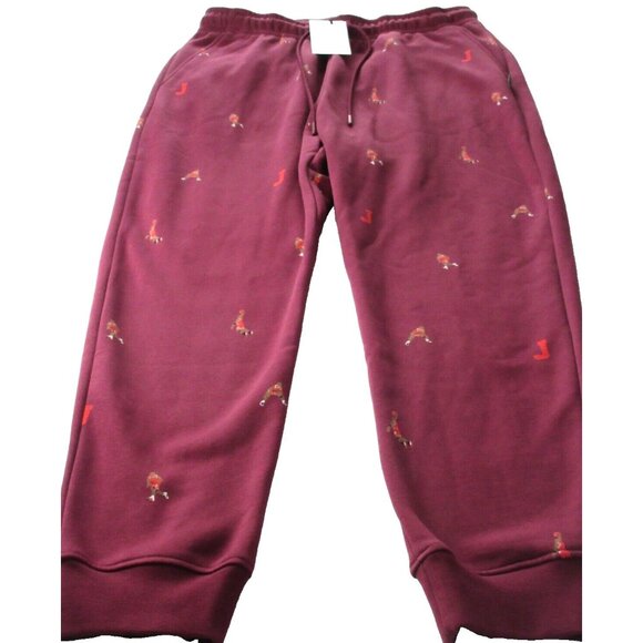 Nike Men's Jordan Essentials French Terry Jogger Pants Cherrywood Size XL NWT - Picture 2 of 5